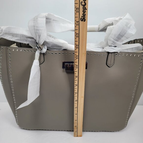 Zac Posen Women's Gray Eartha Iconic Soft Shopper Atmosphere Bag NWT - Picture 6 of 7